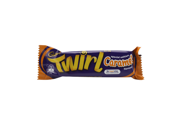 35-Pack of Cadbury Twirl Caramel 39g