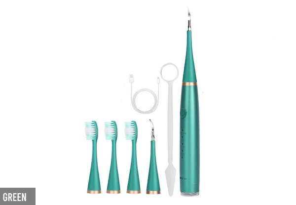 Electric Tooth Cleaner - Three Colours Available
