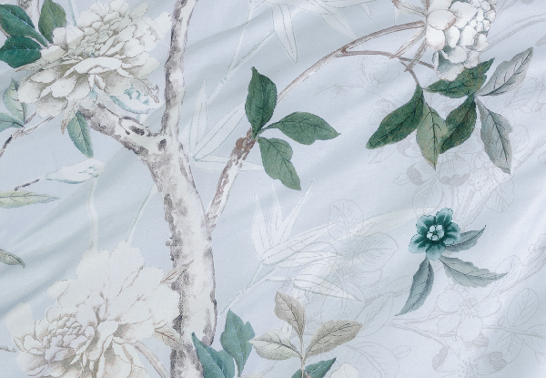 Savona Anika Duvet Cover Set - Available in Four Sizes & Option for Extra European Pillowcase