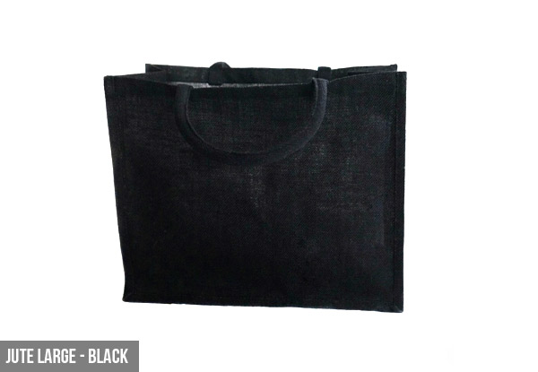 Ten-Pack of Eco-Friendly Shopping Bags - Three Sizes & Three Colours Available