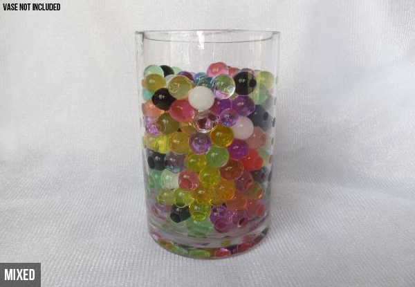 Five Pack Of Water Pearl Vase Filler Decorations  - Seven Colours Available