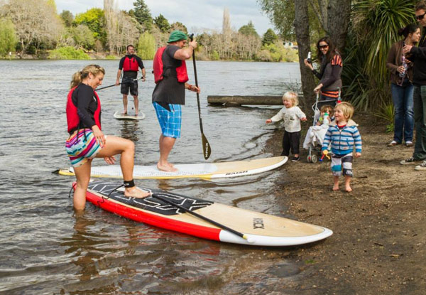 One-Hour Stand-Up Paddleboard Hire & 15-Minute Lesson