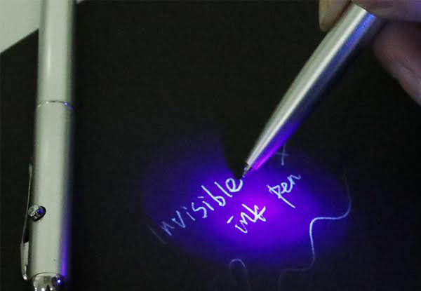 Two-Pack Magic LED Invisible Ink Highlighter Pen