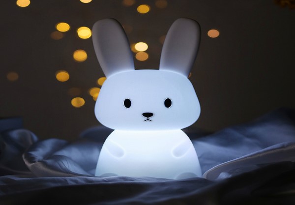 Silicone USB LED Rabbit Night Light
