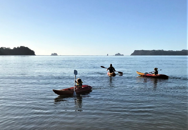Coromandel Beachfront Break for Two People incl. Free WiFi, Late Checkout, Use of Kayaks, Beach Bar, BBQ & Spa Pool - Options for Two or Three Nights