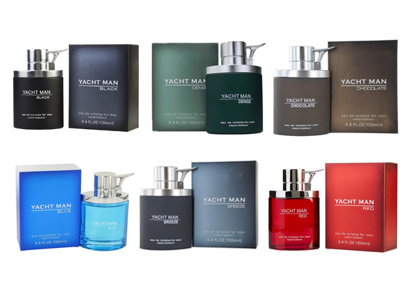 Yacht Man Fragrance - Six Scents Available