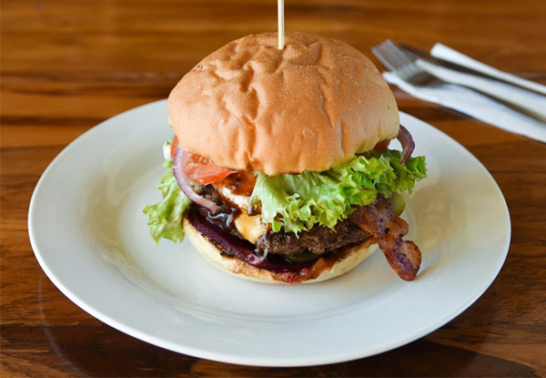 One Gourmet Burger & Beer, Cider, Milkshake or Soft Drink - Options for up to Four Burgers & Drinks