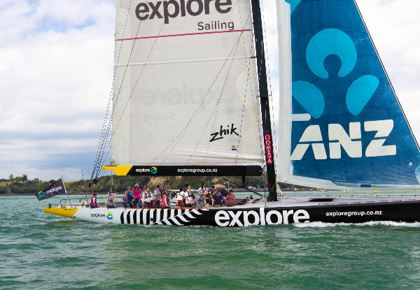 Two-Hour America's Cup Sailing Experience on Auckland’s Waitemata Harbour - Option for Two People