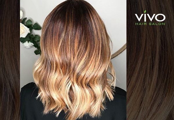 Balayage, Ombre, Dip-Dye or Root Melt Hair Package incl. Colour, Style Cut, Shampoo Service, Colour-Lock Treatment, Head Massage & Blow Wave Finish