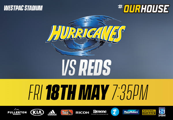 Matchday Tickets to The Hurricanes vs The Sunwolves or The Reds (Booking & Service Fees Apply) - Use the Promo Code GRABONE