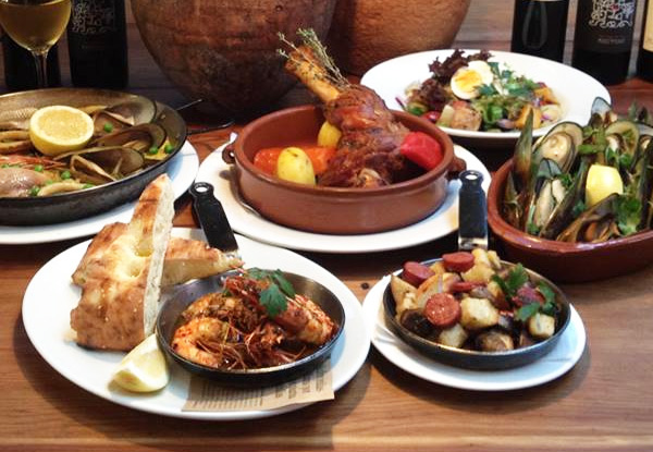 $60 Spanish Dining & Drinks Voucher