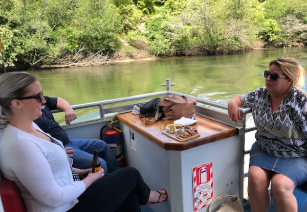 One-Hour River Cruise for Two People with Cheeseboard - Option for Two Hours