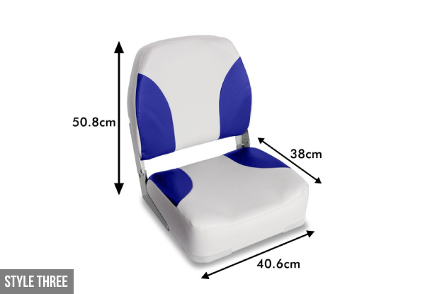 Boat Seats - Six Options Available