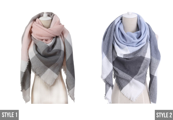 Soft Winter Scarf - Eight Styles & Option for Two Available with Free Delivery