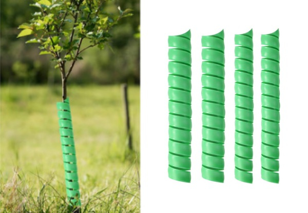 Four-Piece Spiral Tree Trunk Protectors - Two Colours Available