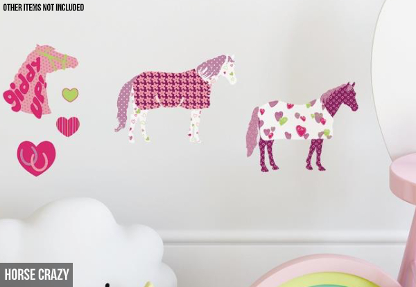 Kids' Bedroom Decal Stickers - Ten Designs Available