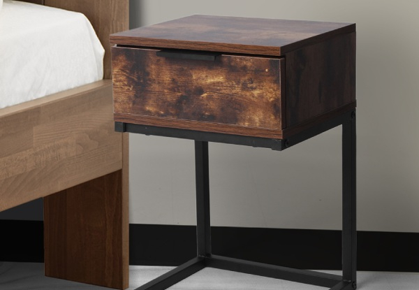 Levede Wood Side End Table