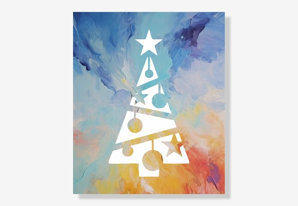 Decorated Christmas Tree - ArtBox - Three Sizes Available