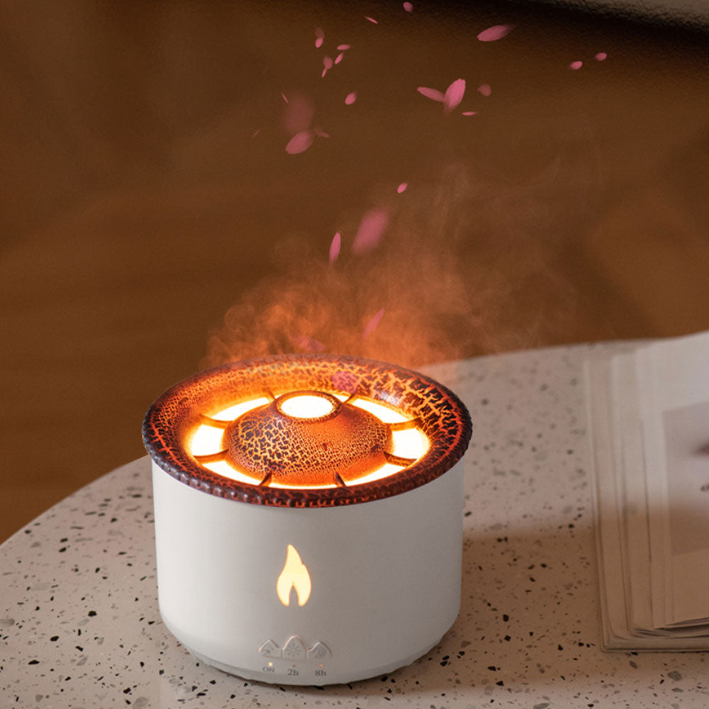 Volcanic Flame Portable Aroma Diffuser - Two Colours Available