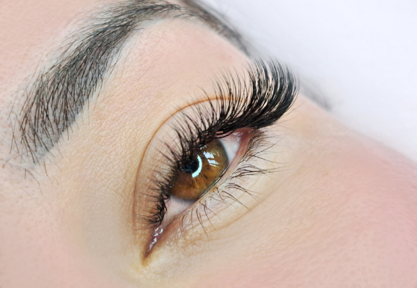 Full Set Natural Eyelash Extensions - Options for Fan Extensions or Hybrid Extensions