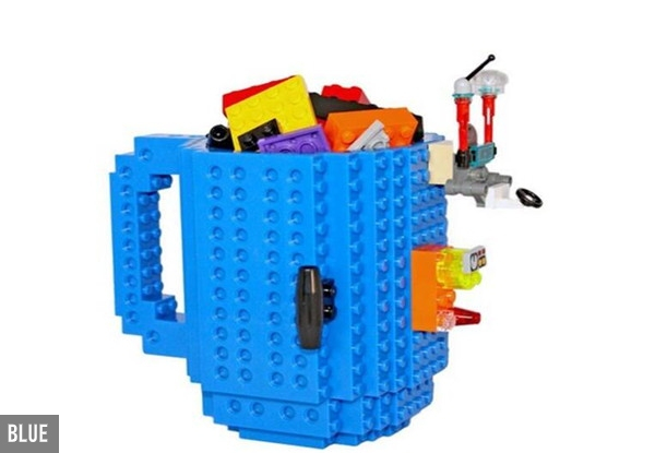Building Brick Mug - Four Colours Available & Option for Two