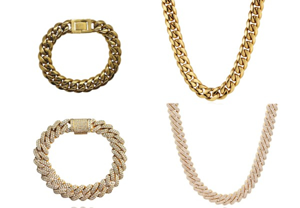 Chain & Bracelet Bundle - Two Options Available
