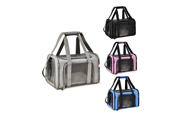 Portable Crossbody Pet Bag - Four Colours Available