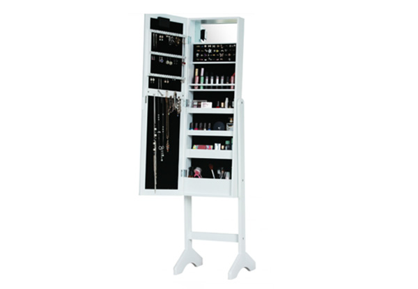 Free-Standing Jewellery Cabinet - Two Styles Available