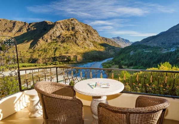 4.5-Star, Two-Night, Luxury Boutique Queenstown Stay for Two in a Garden View Room incl. Day Spa Access with Voucher to Spend on Treatments, Continental Breakfast, Food & Beverage Voucher, Late Checkout, & More - Options for Three Nights