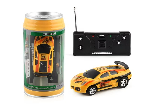 RC Racing Car In A Can - Six Colours Available