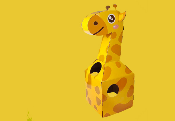 Kids 3D Cardboard Animal Costumes Kit - Three Options Available