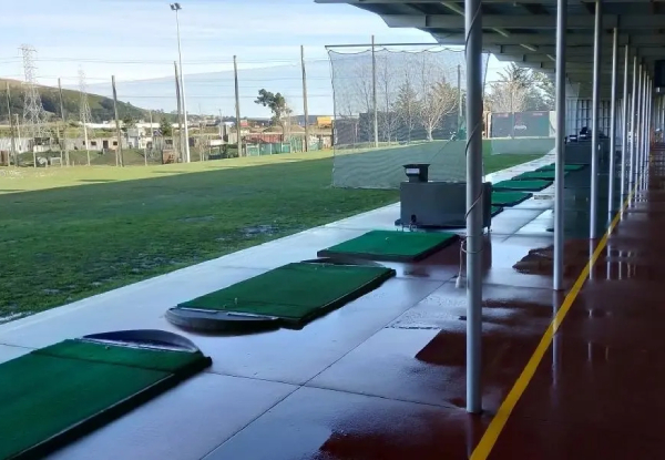 Family Mini Putt, Driving Range & Pizza Package for Four People