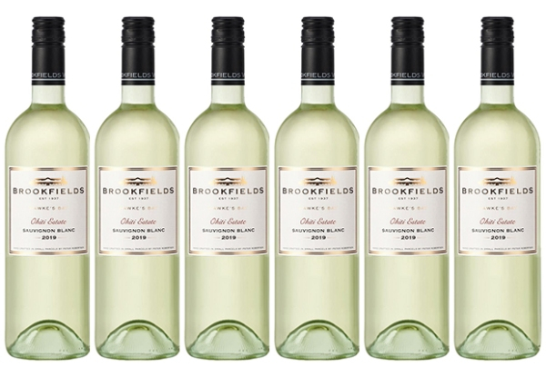Six Bottles of Brookfields Sauvignon Blanc