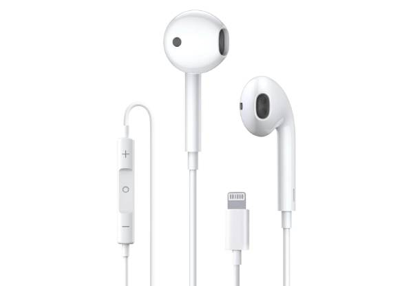 Lightning In-Ear Earbuds Compatible with Apple iPhone