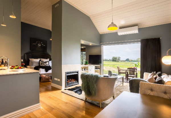 30% Off Mid Winter Stay at Parehua Resort Martinborough with Outdoor Hot Tub, Continental Breakfast, Wine Tasting & More - Options for up to Four People - One-Night Mid-Week Stays or Two-Night Weekend Stays Available