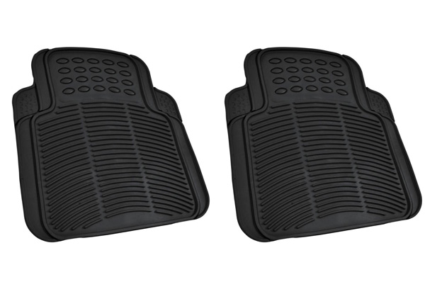 Five-Piece Heavy-Duty Rubber Car Floor Mat Set