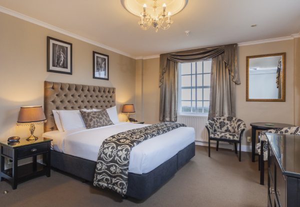 One Night Chateau Tongariro Getaway in a Heritage Room for Two People incl. Dinner, Buffet Breakfast & Welcome Drink from Ruapehu Lounge Bar - Option for Two Nights