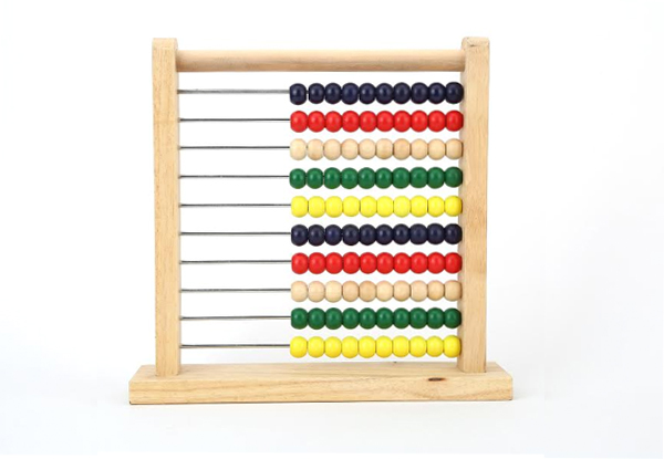 $19.99 for a Wooden Abacus Educational Toy