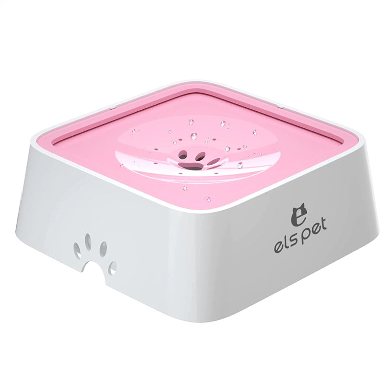 Pet Floating Plate Water Bowl Dispenser - Four Colours Available