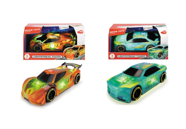 Dickie Toys Lightstreak Car - Racer or Tuner Options Available