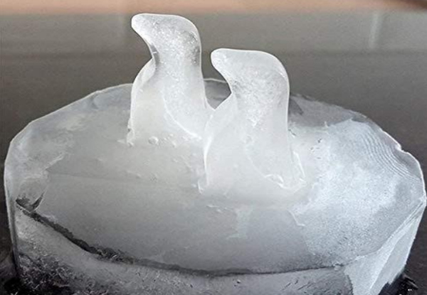 Polar Bear & Penguin Shaped Ice Cube Molds