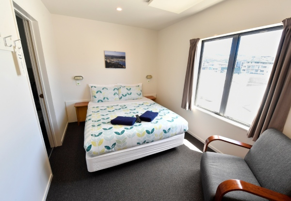 Two-Night Stay for Two People in a Private Room at YHA Wellington - Option for Private Ensuite Room or Family Room for Two Adults & Two Children