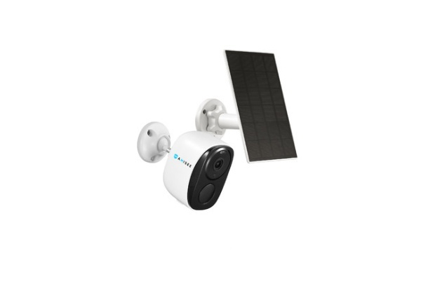 Wireless Security Camera with Solar Panel Battery - Option for Four-Pack