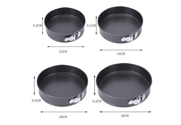 Six-Piece Non-stick Round Baking Pan