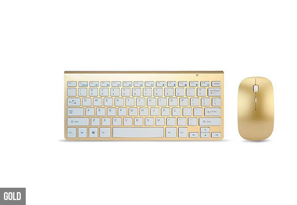Wireless Keyboard & Mouse Set - Two Colours Available