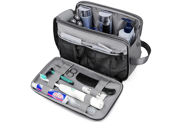 Travel Toiletry Organiser Bag - Four Colours Available