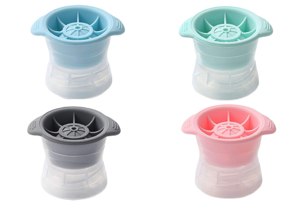 Silicone Sphere Ice Cube Mould - Available in Four Colours