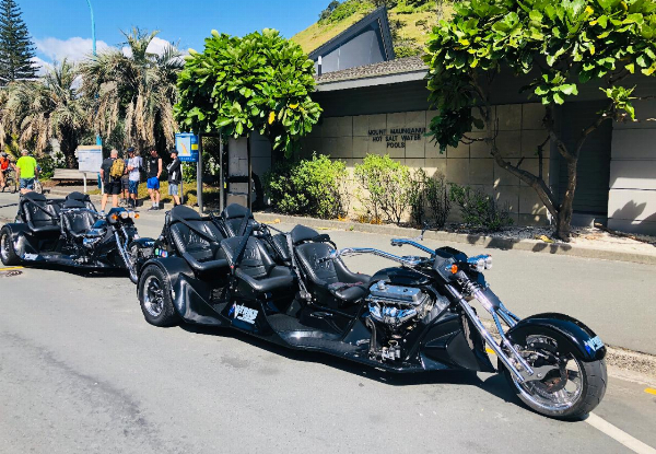 V8 Trike Tour - Mount Maunganui Beach Cruise