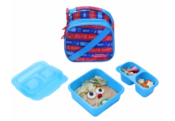 Goodbyn Lunch Box Bundle with Expandable Lunch Bag - Four Colours Available - Elsewhere Pricing $55.90