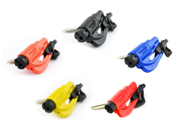 Resqme Car Escape Tool - Five Colours Available & Option for Five or Ten-Pack